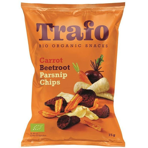 Chipsy warzywne pieczone 75 g - Trafo (EKO)