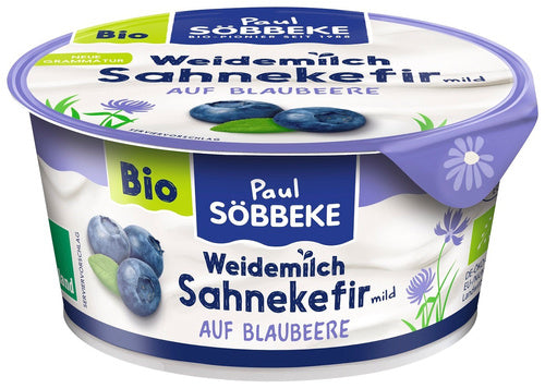 Kefir jagodowy kremowy 150 g - Sobbeke (EKO)