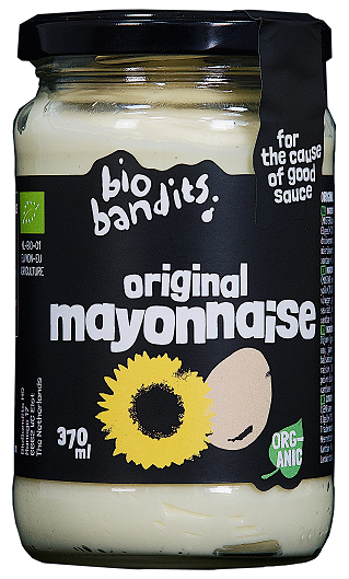 Majonez jajeczny 370 ml - Bio Bandits (EKO)